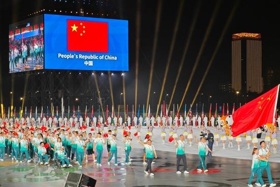 Opening ceremony of The World Games 2025 held in Chengdu