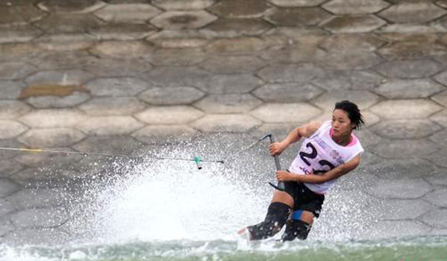 World Games final torchbearer Xu wins women's wakeboard gold
