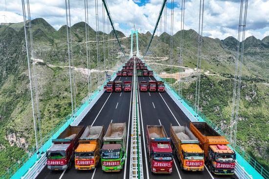World's highest bridge passes stress test