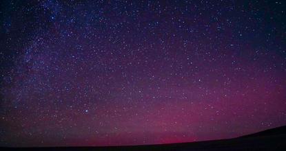 Aurora, Milky Way, and meteors light up night sky over Inner Mongolia grassland