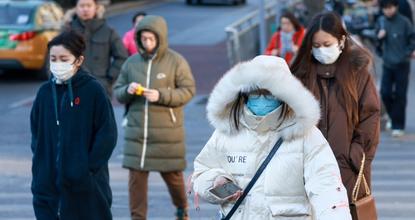 Beijing temperatures plummet
