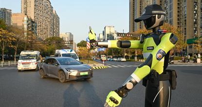 AI-powered traffic police go on duty in east China
