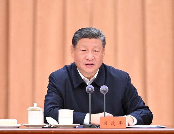 Chinese President Xi Jinping, also general secretary of the Communist Party of China (CPC) Central Committee and chairman of the Central Military Commission, addresses the opening of a study session at the Party School of the CPC Central Committee (National Academy of Governance) for principal officials at the provincial and ministerial level, Jan. 20, 2026. (Xinhua/Xie Huanchi)