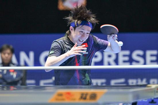 Wang Chuqin of China claims opening victories at Asian Cup