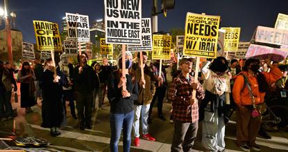 Protests held across the U.S. against American, Israeli attacks on Iran