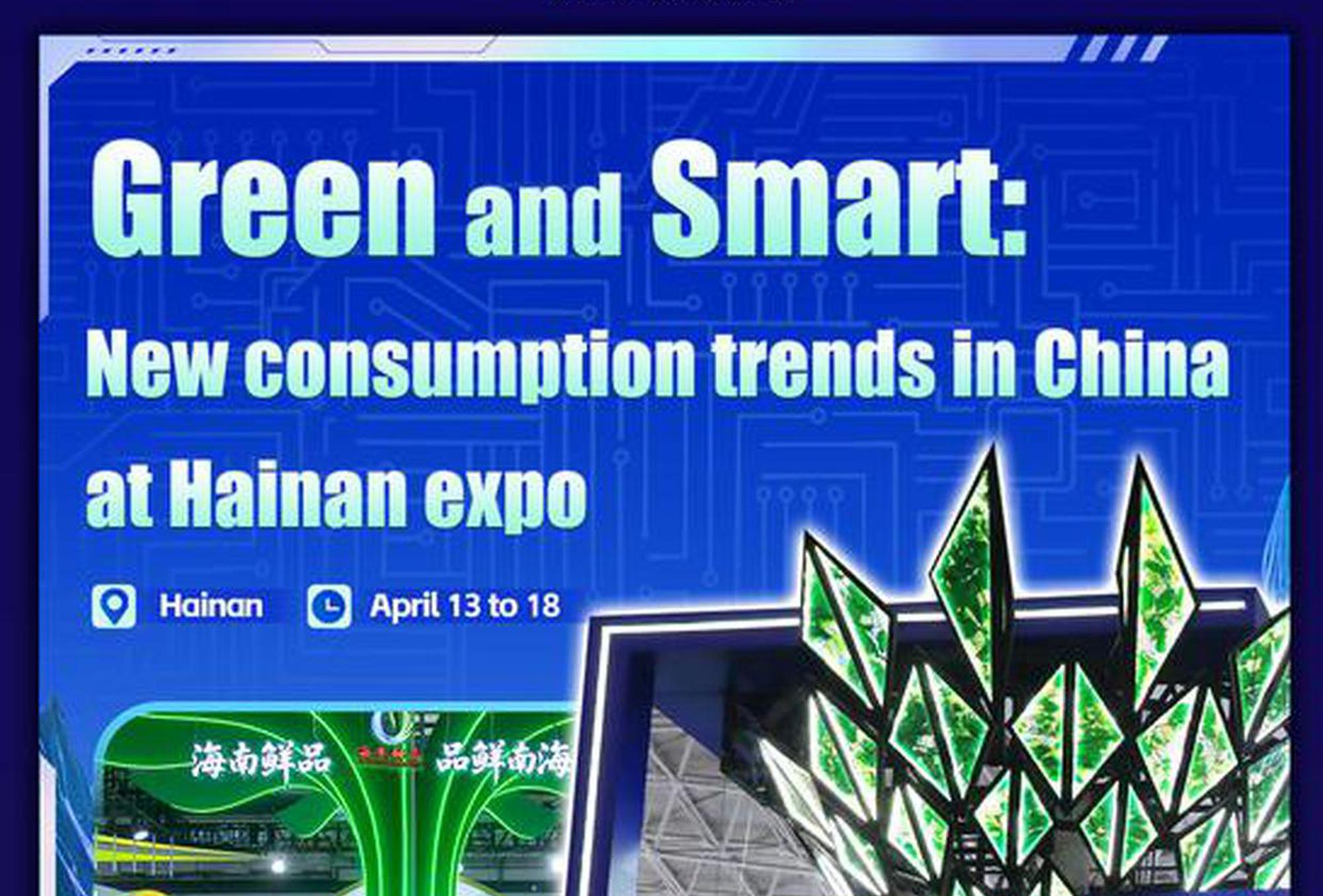 Green and Smart: New consumption trends in China at Hainan expo