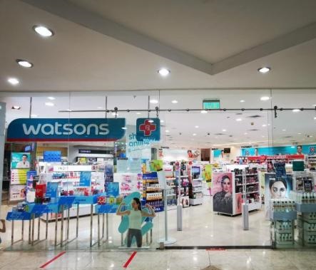 Watsons pop-up indicates island upgrade