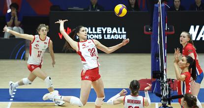 2026 FIVB Volleyball Women's Nations League in Nanjing: Poland beats Czech Republic 3-0