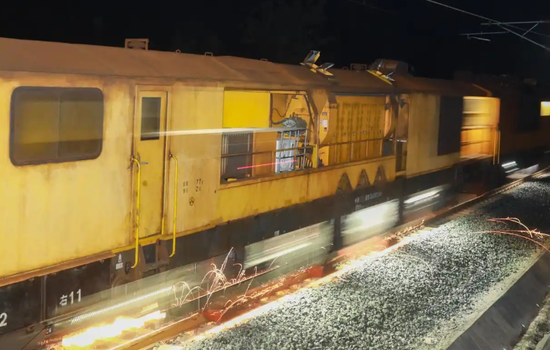 First phase of rail grinding completed on Lao section of China-Laos Railway