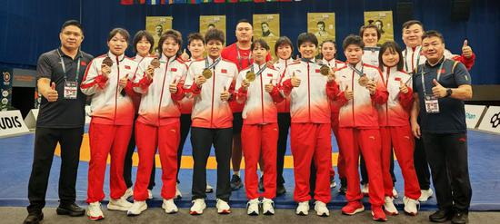 China closes Budapest Ranking Series with four golds, six bronzes