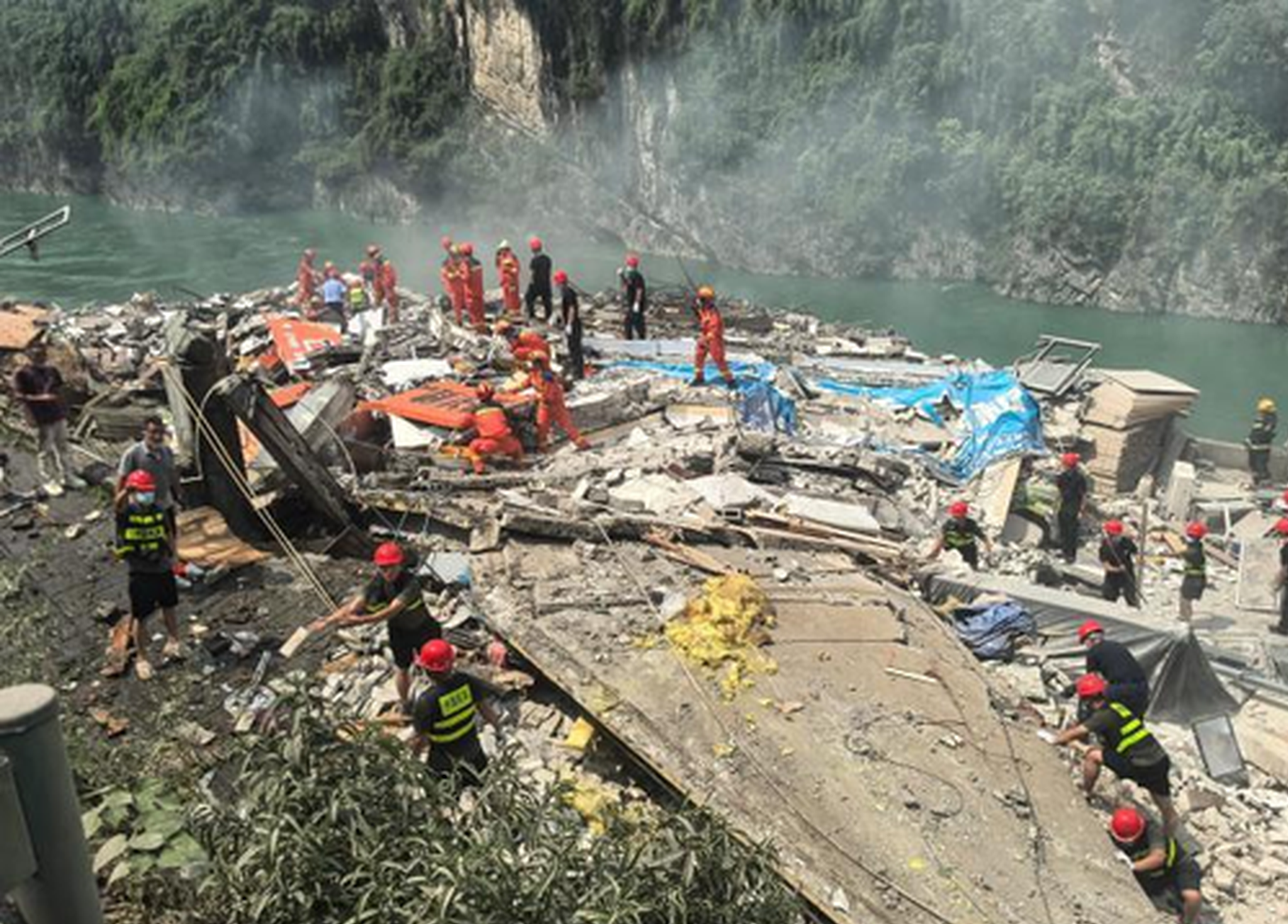 Community worker in his 20s dies in Chongqing landslide after helping evacuate residents