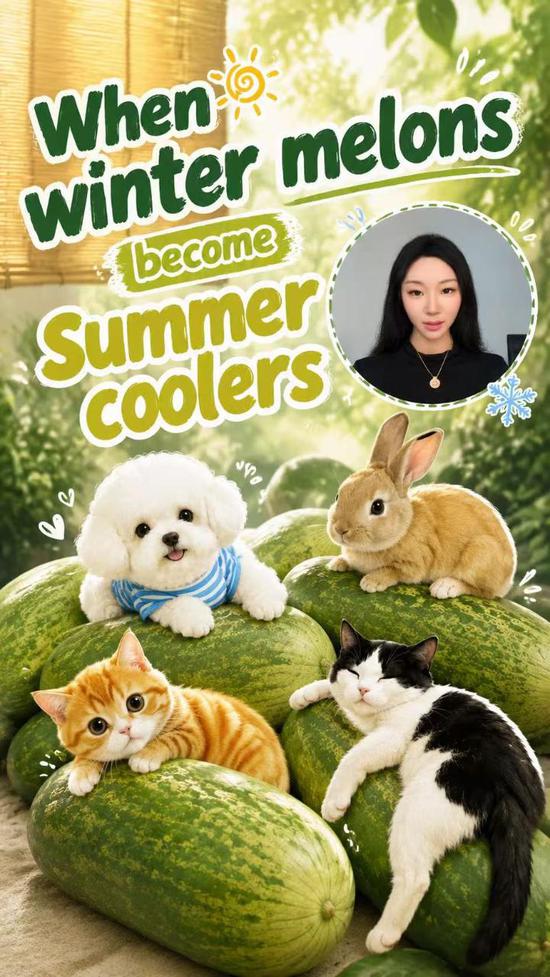 When winter melons become summer coolers