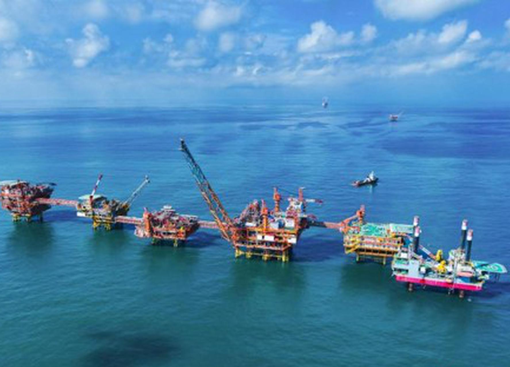 China's first 100-billion-cubic-meter offshore gas field enters full production