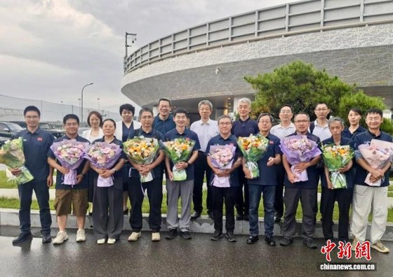 Chinese experts return after completing earthquake survey in Venezuela. (Photo: China Earthquake Administration)