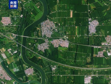 The national geometric reference remote sensing imagery. (Photo: The Land Satellite Remote Sensing Application Center)