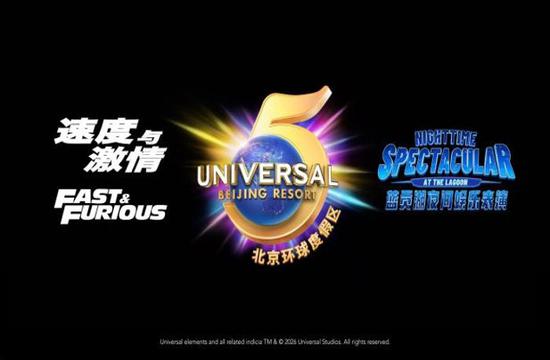 Universal Beijing Resort marks fifth anniversary with two new attractions