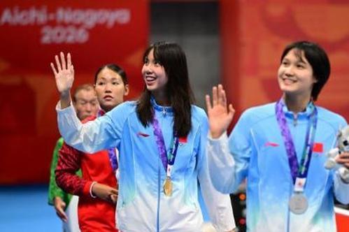 Peng Xuwei wins Asian Games gold, hopes to inspire more Asian backstroke swimmers