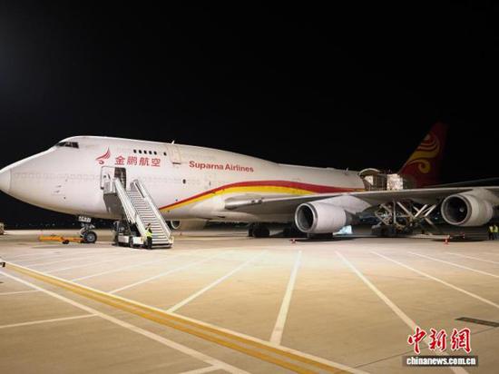New international cargo route connects Jiaxing with Chicago