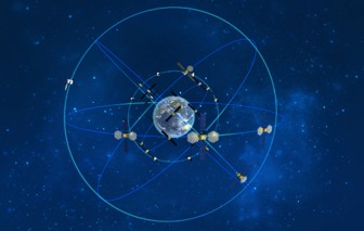 An illustration of China's BeiDou Navigation Satellite System. (Photo: beidou.gov.cn)