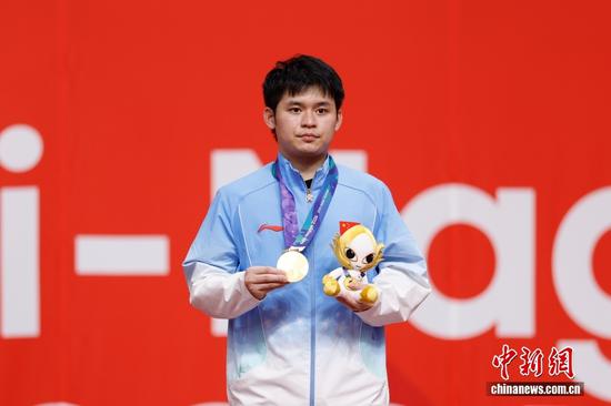 Lin Shidong wins men's singles gold in table tennis at Aichi-Nagoya Asian Games