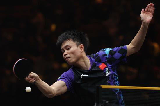 Zhou Qihao advances to men's singles semifinals at WTT China Smash