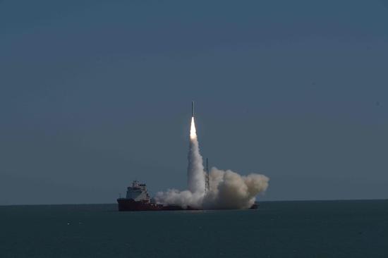 China's CERES-1 rocket launches new satellite