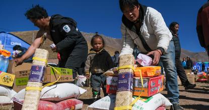 Relief supplies reach herders in earthquake-hit Xizang