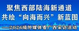 2026境外媒体看广西：聚集西部陆海新通道 共绘“向海而兴”新蓝图