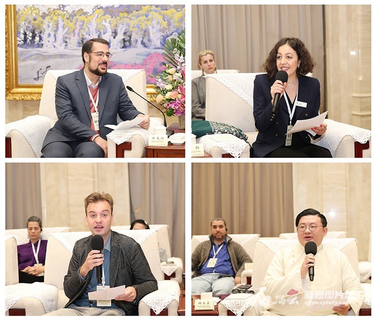 马兴瑞艾尔肯吐尼亚孜会见2023青年汉学家研修计划新疆班学员