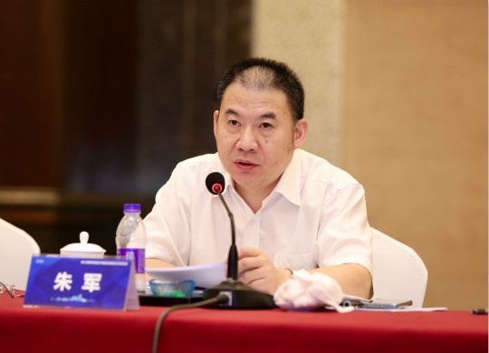 浙江省自贸办副主任,浙江省商务厅总经济师朱军 浙江省商务厅供图