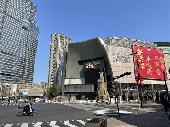 春节期间的十字金街.张煜欢 摄