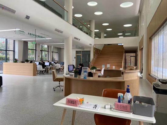 东盛共享社区服务大厅.项菁 摄