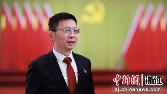 中共龙游县委书记祝建东 吴森邦 摄