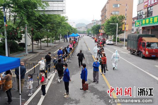 浙江东阳四轮区域核酸检测均为阴性采运检报有序
