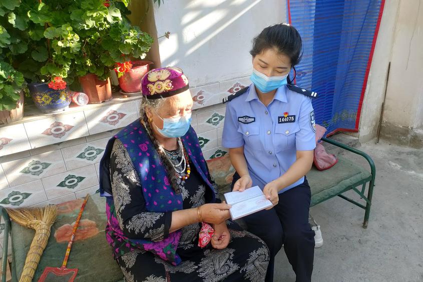 乌什县公安局坚持全面深化改革,牢固树立为群众"办好事,办实事,解民愁