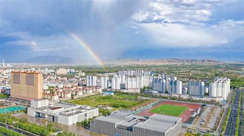 新疆阜康市文明让城市生活更美好