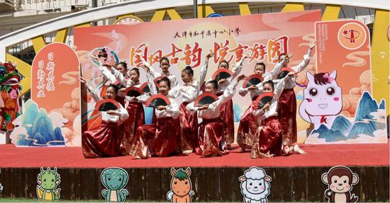 天津:和平区中心小学"国风古韵 悦享游园"庆六一