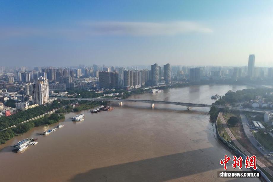 郁江今年第2号洪水洪峰通过南宁