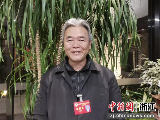 1月13日，浙江省政协委员、中国美术学院艺术管理与教育学院院长孔令伟。（受访者供图）