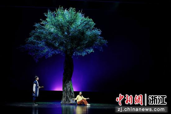 近日，原创舞台剧《状元》现场剧照。状元街道&nbsp;供图