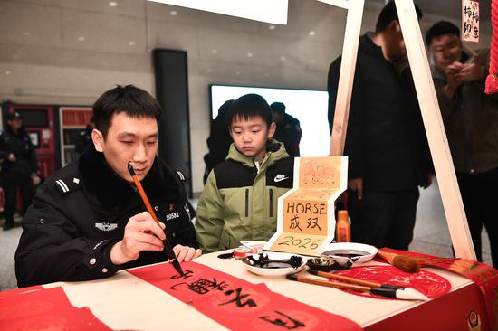 图为活动现场。（天津市公安局供图）