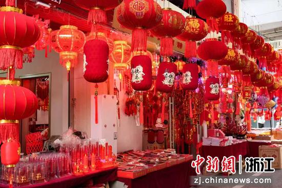 建德新农都市场“年味浓”。新农都&nbsp;供图