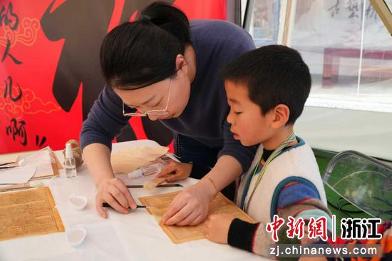 2月4日，活动现场一景。丁可欣&nbsp;摄