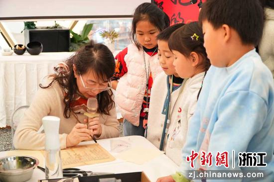 2月4日，活动现场一景。丁可欣&nbsp;摄