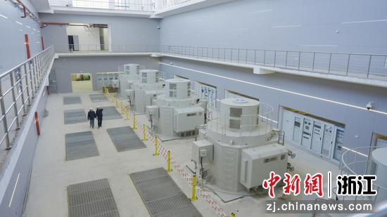 瓯江引水工程内部。&nbsp;赵子山&nbsp;供图