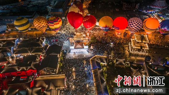 2025年全国热气球公开赛（武义站）。黄乙丙&nbsp;摄