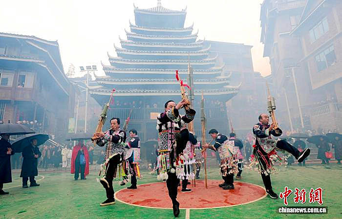 （新春见闻）广西三江：古寨欢歌闹新春