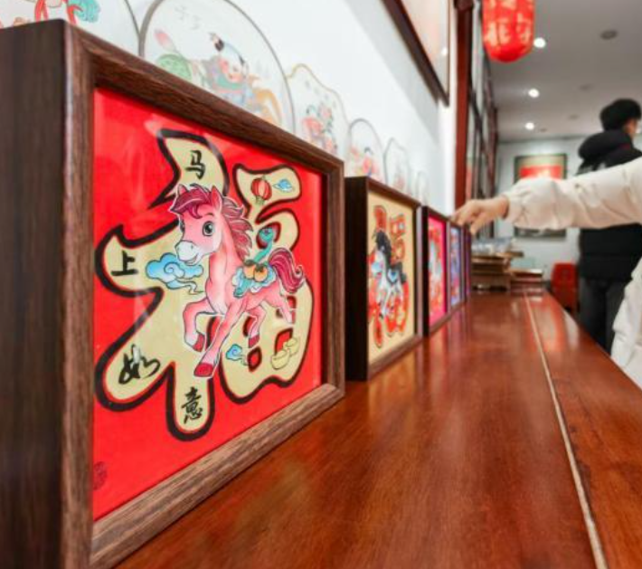 梨木刻就丰年景 杨柳青绘万象春