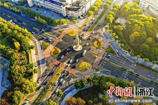 浙江嘉善城市风光。嘉善县委宣传部供图