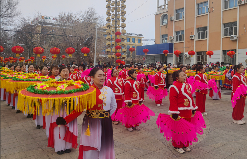 一三六团、小拐乡马年元宵民俗盛宴精彩启幕